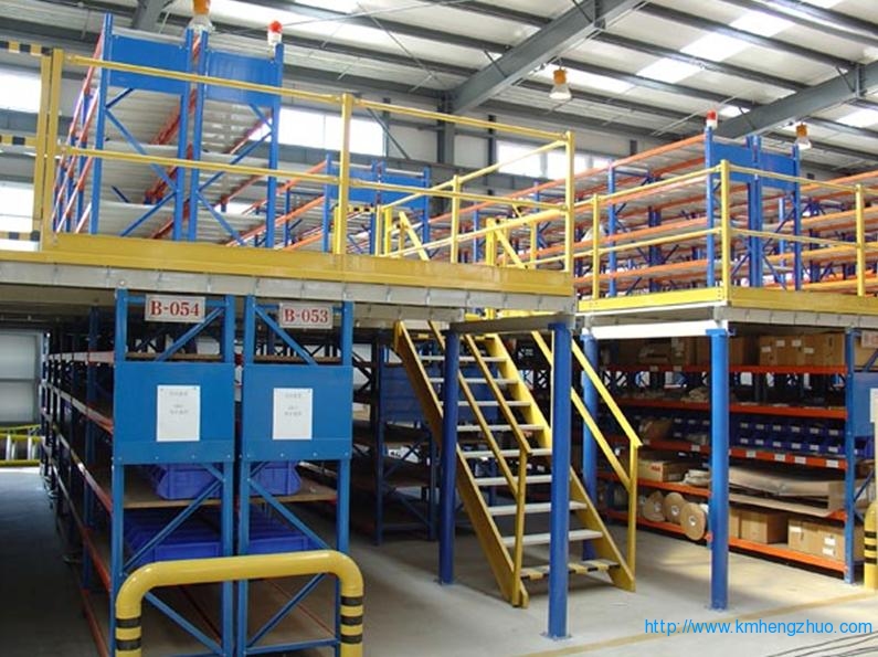 HZ-688型閣樓式貨架應(yīng)用案例